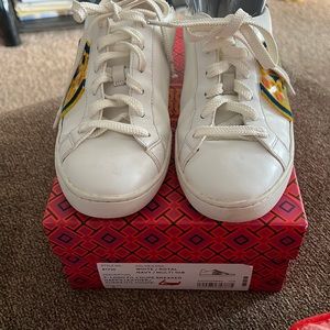 Tory Burch T-Logo Fil Coupe Sneaker